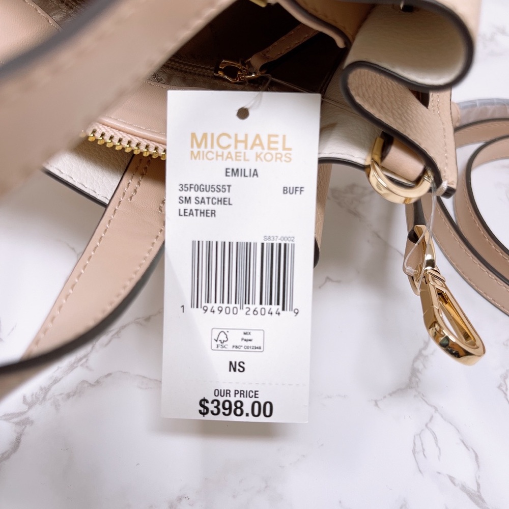 Michael Kors Emilia Small Satchel - Picture 7 of 9